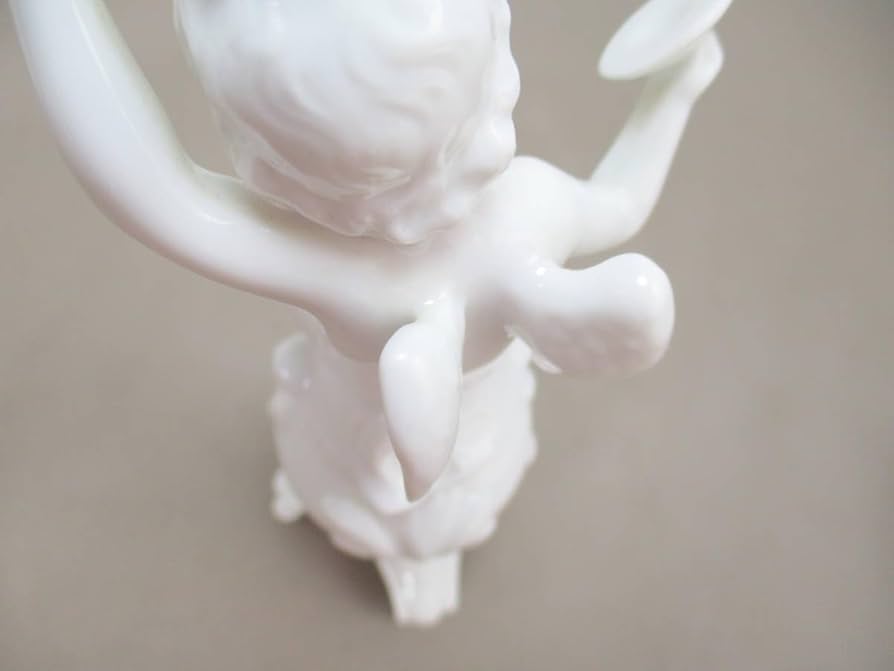 Y2903-8 リチャードジノリ 天使 人形 フィギュリン　ten Amazon.co.jp: オールドリチャードジノリ ホワイト 天使